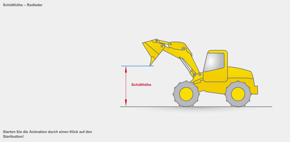 Baumaschinen - Schütthöhe – Zeichnung und Animation – Jan Borchert – katzenfabrik.com
