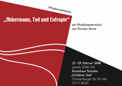 Akkermann, Tod und Entropie - Postkarte – Jan Borchert – katzenfabrik.com